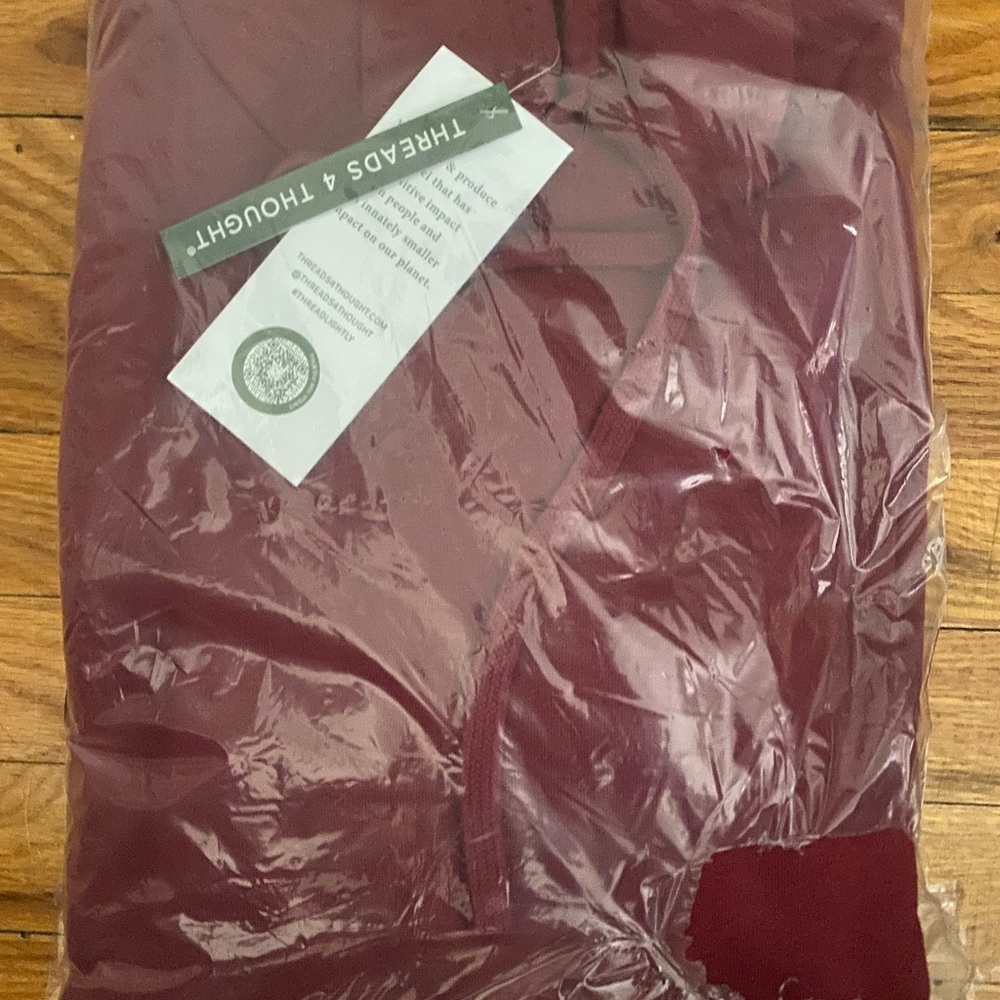 NWT Burgundy Hoodie